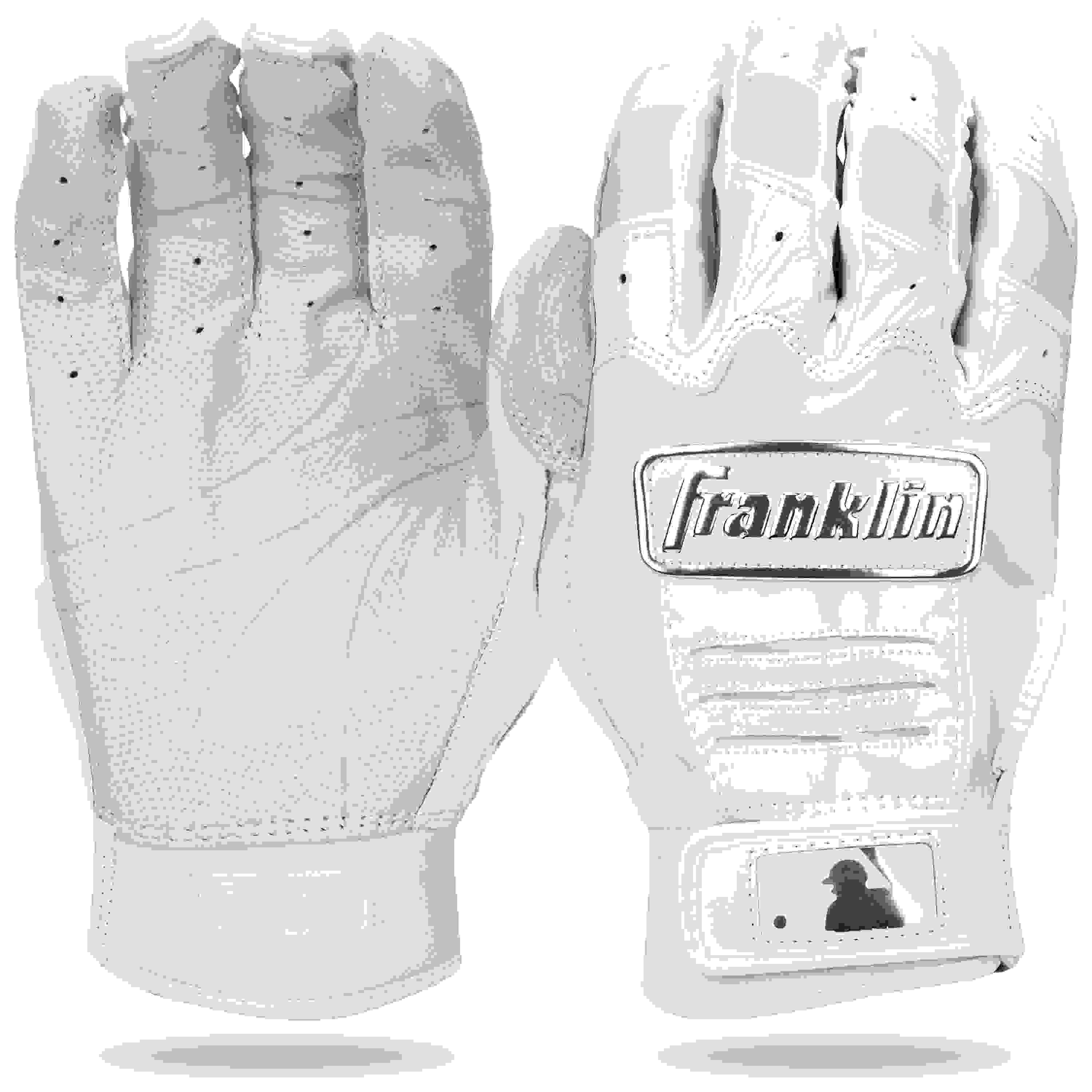 Franklin Youth CFX Pro White Medium Batting Gloves